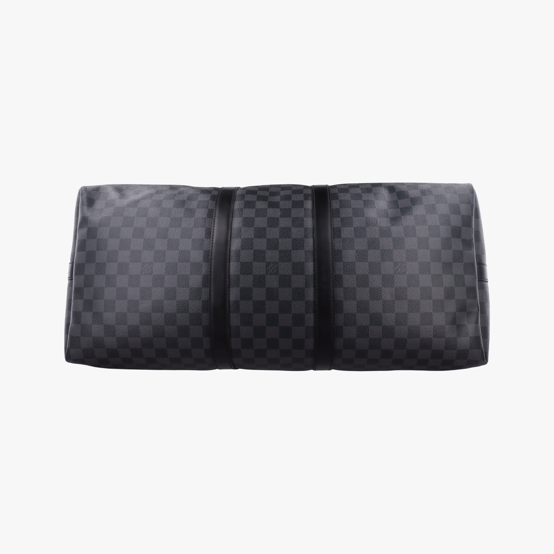 Pre-owned Louis Vuitton Keepall Bandouliere 45 Noir Damier Graphite N41418 shoulderbag | stylenewstar