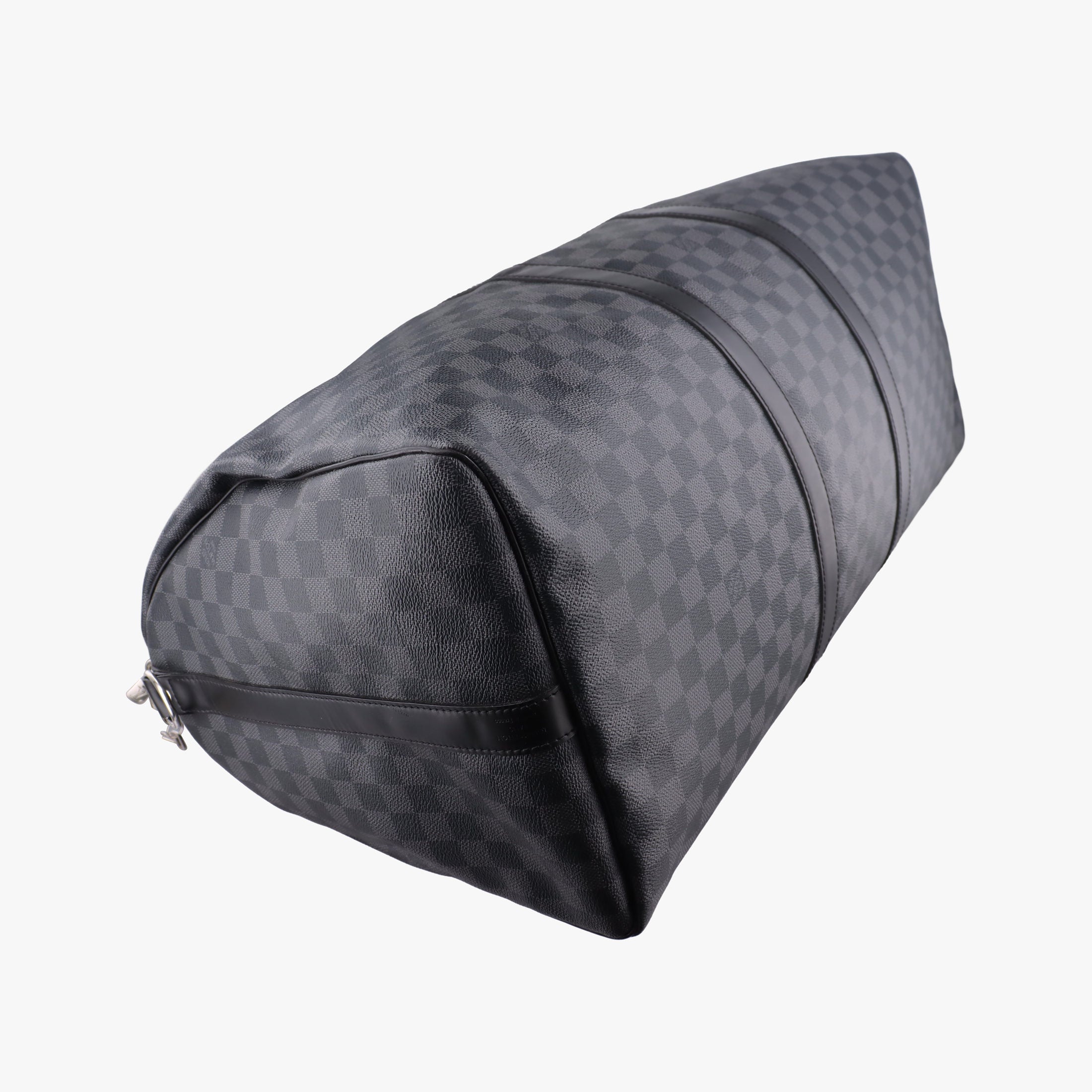 Pre-owned Louis Vuitton Keepall Bandouliere 45 Noir Damier Graphite N41418 shoulderbag | stylenewstar