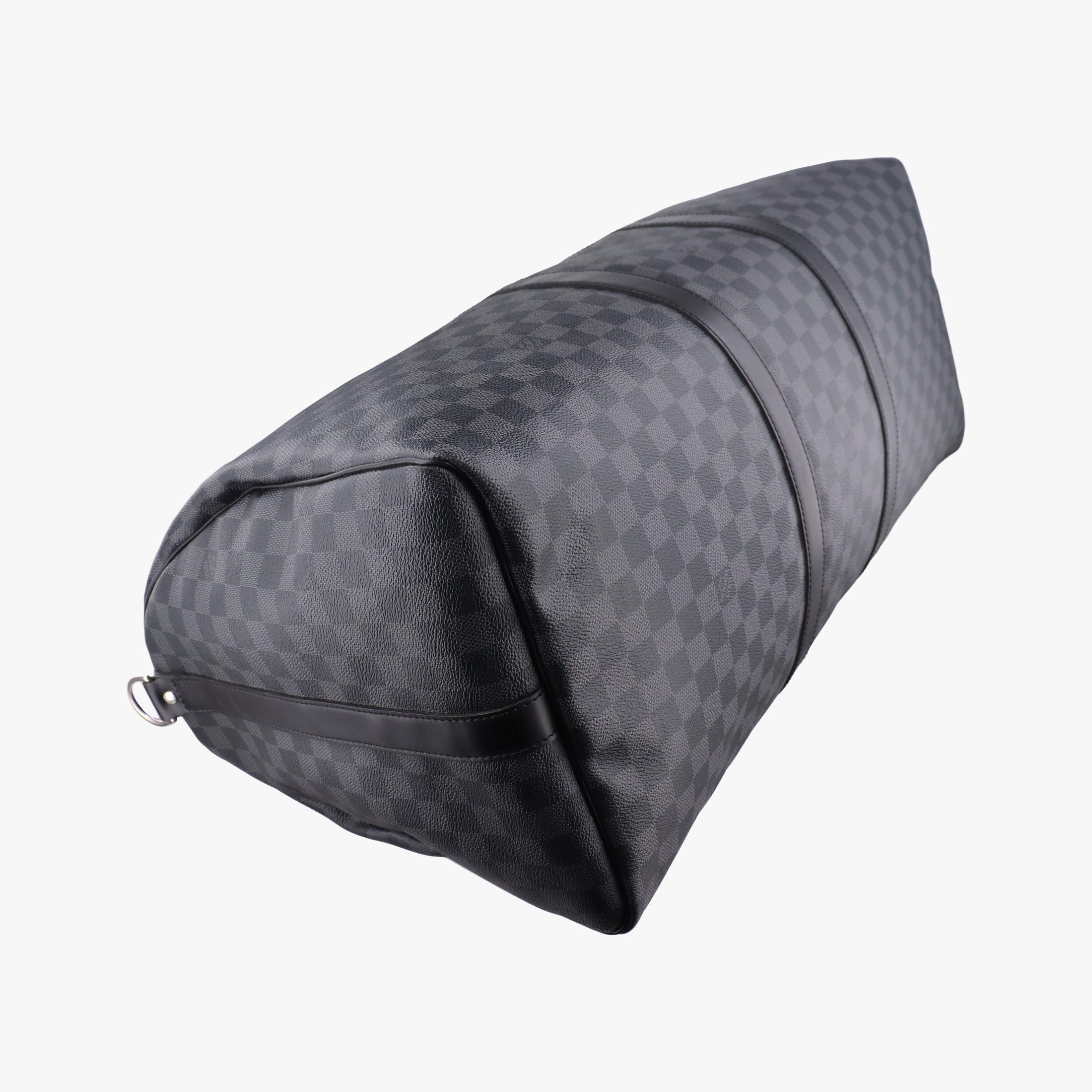 Pre-owned Louis Vuitton Keepall Bandouliere 45 Noir Damier Graphite N41418 shoulderbag | stylenewstar