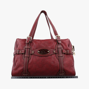 Pre-owned Gucci Bridal Bit Red Leather 163290 handbag | stylenewstar