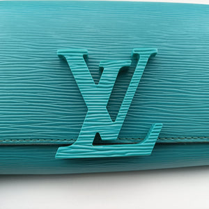 Pre-owned Louis Vuitton Pochette Louise PM Blue EPI M50285 shoulderbag | stylenewstar