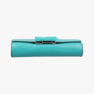 Pre-owned Louis Vuitton Pochette Louise PM Blue EPI M50285 shoulderbag | stylenewstar