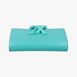 Pre-owned Louis Vuitton Pochette Louise PM Blue EPI M50285 shoulderbag | stylenewstar