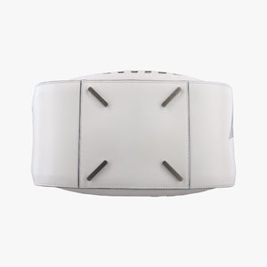 Pre-owned Loewe Hammock White Leather  shoulderbag | stylenewstar