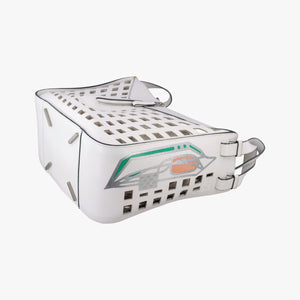 Pre-owned Loewe Hammock White Leather  shoulderbag | stylenewstar