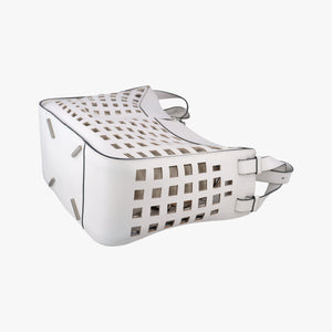Pre-owned Loewe Hammock White Leather  shoulderbag | stylenewstar