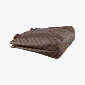 Pre-owned Louis Vuitton Cabas Bobur EBENE Damier Canvas N52006 handbag | stylenewstar