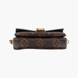 Pre-owned Louis Vuitton Micro Metis Brown Monogram Canvas M81267 shoulderbag | stylenewstar