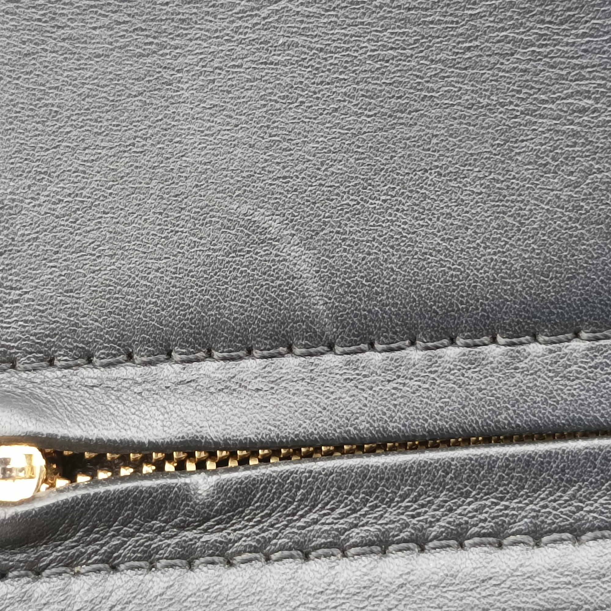 Pre-owned Celine Trapeze Brown×Black×Blue Suede × leather  shoulderbag | stylenewstar