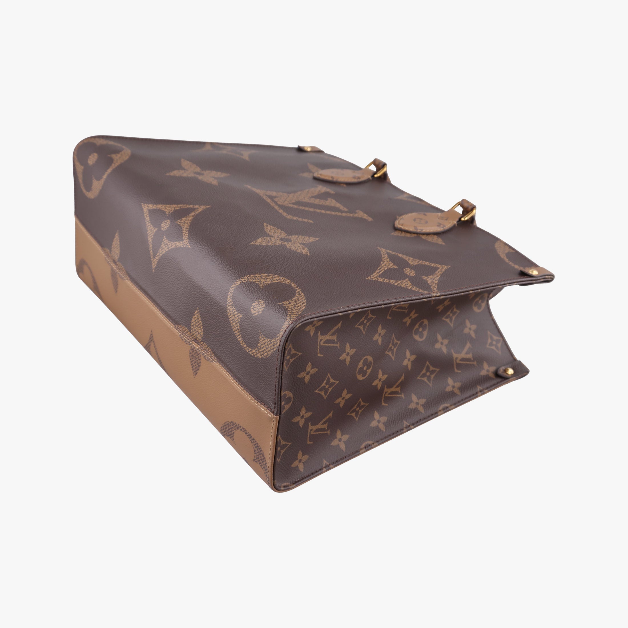 Pre-owned Louis Vuitton On the Go MM Monogram/Brown Monogram Canvas M45321 shoulderbag | stylenewstar