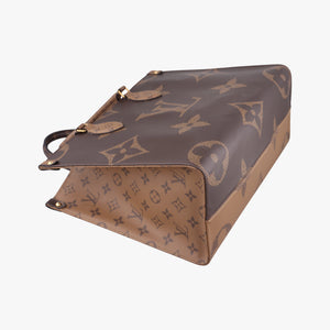 Pre-owned Louis Vuitton On the Go MM Monogram/Brown Monogram Canvas M45321 shoulderbag | stylenewstar