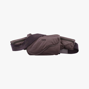 Pre-owned Christian Dior Saddle Brown nylon  bum bag/waist bag | stylenewstar