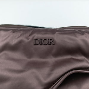 Pre-owned Christian Dior Saddle Brown nylon  bum bag/waist bag | stylenewstar