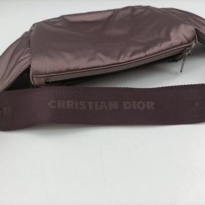 Pre-owned Christian Dior Saddle Brown nylon  bum bag/waist bag | stylenewstar