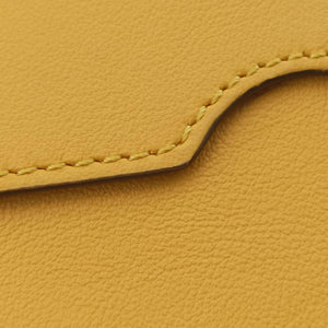 Secondhand Fendi Aurock Camera Case Mini Yellow Suede × Leather 8BS058 shoulderbag | stylenewstar