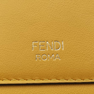 Secondhand Fendi Aurock Camera Case Mini Yellow Suede × Leather 8BS058 shoulderbag | stylenewstar