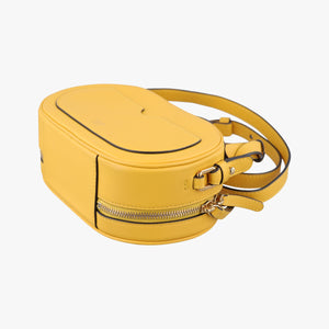 Secondhand Fendi Aurock Camera Case Mini Yellow Suede × Leather 8BS058 shoulderbag | stylenewstar