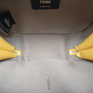 Secondhand Fendi Aurock Camera Case Mini Yellow Suede × Leather 8BS058 shoulderbag | stylenewstar