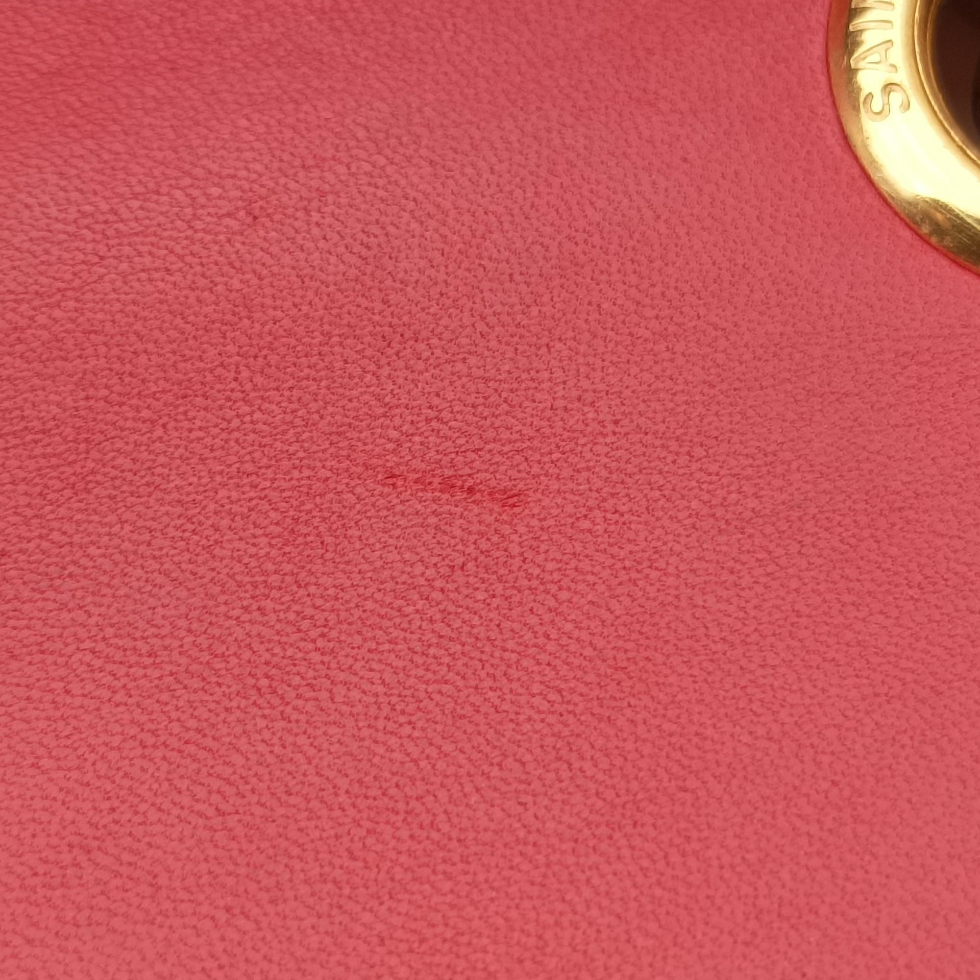Vintage Yves Saint Laurent VICKY Red Patent Leather 538439 shoulderbag | stylenewstar
