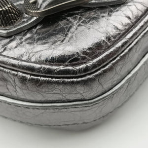 Vintage Balenciaga Heart mini Silver Lambskin  shoulderbag | stylenewstar