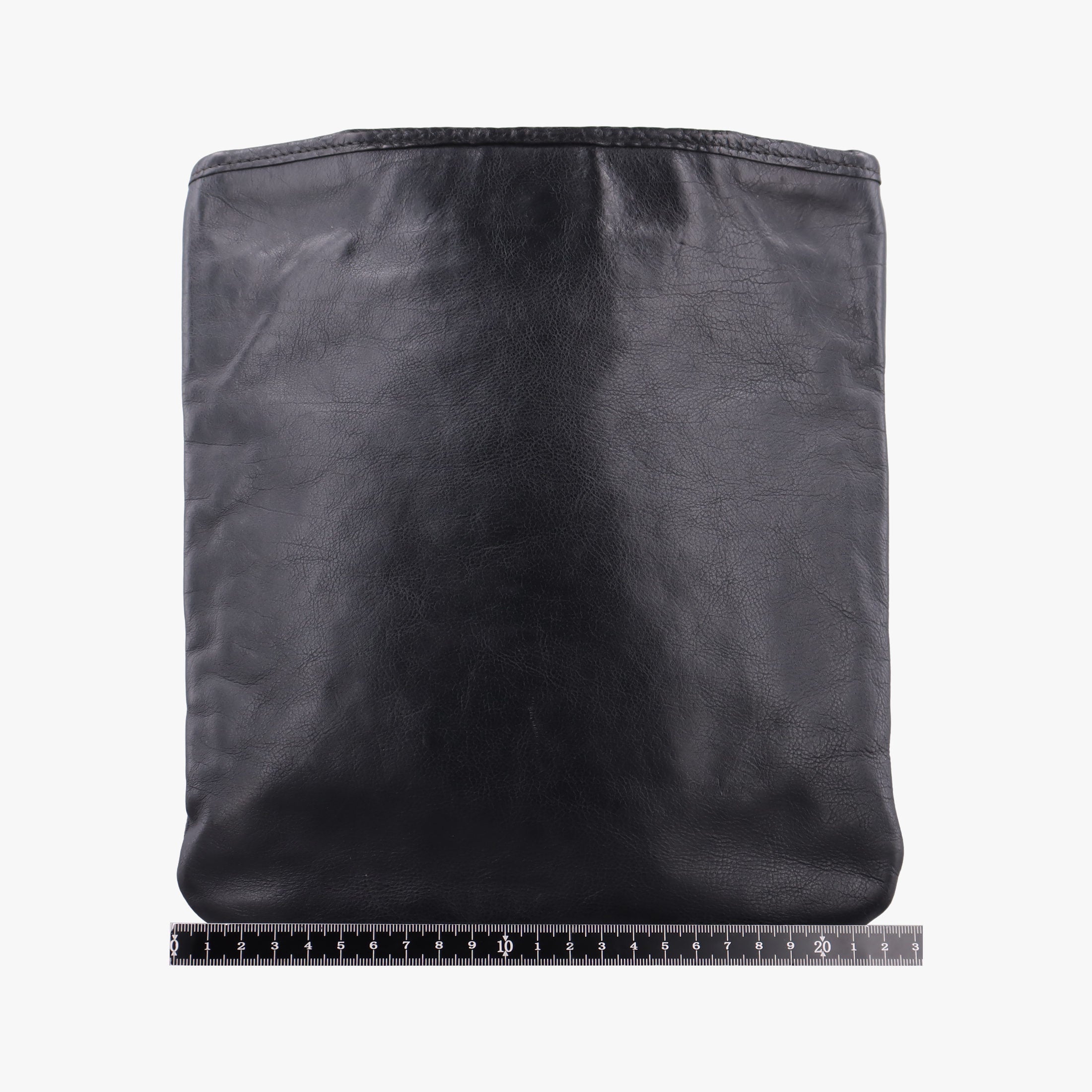 Pre-owned Yves Saint Laurent Vavin Black Leather 150273 shoulderbag | stylenewstar