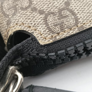 Pre-owned Gucci GG Supreme Flat Messenger Brown PVC coated canvas×Leather 406374 shoulderbag | stylenewstar