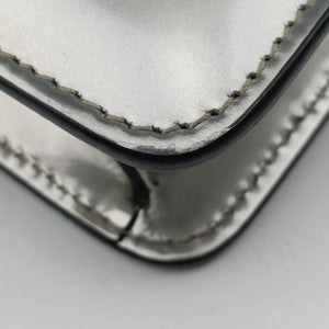 Pre-owned Bvlgari SERPENTI FOREVER Silver Enamel  shoulderbag | stylenewstar