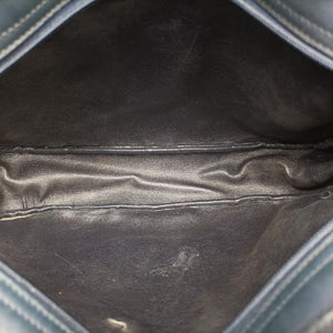 Pre-owned Christian Dior Trotter Navy Oblique Jacquard Canvas × Leather  shoulderbag | stylenewstar