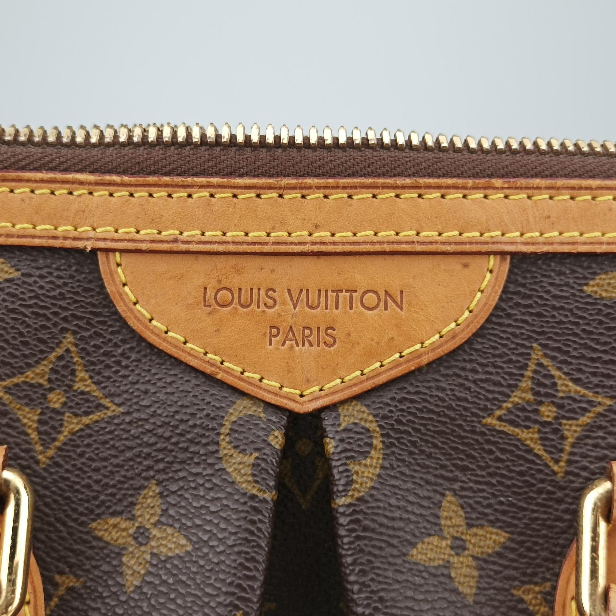 Pre-owned Louis Vuitton PALERMO GM brown Monogram Canvas M40146 shoulderbag | stylenewstar