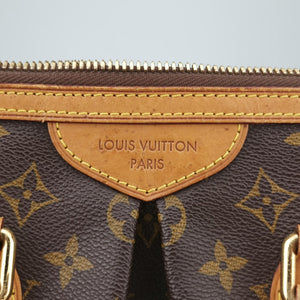 Pre-owned Louis Vuitton PALERMO GM brown Monogram Canvas M40146 shoulderbag | stylenewstar