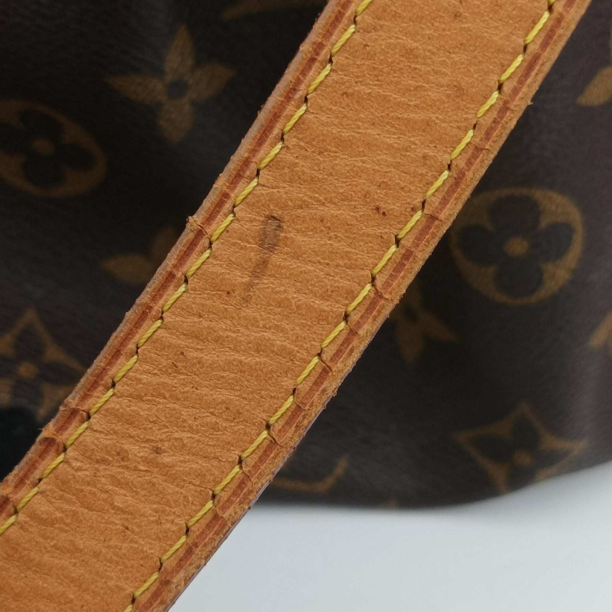 Pre-owned Louis Vuitton PALERMO GM brown Monogram Canvas M40146 shoulderbag | stylenewstar