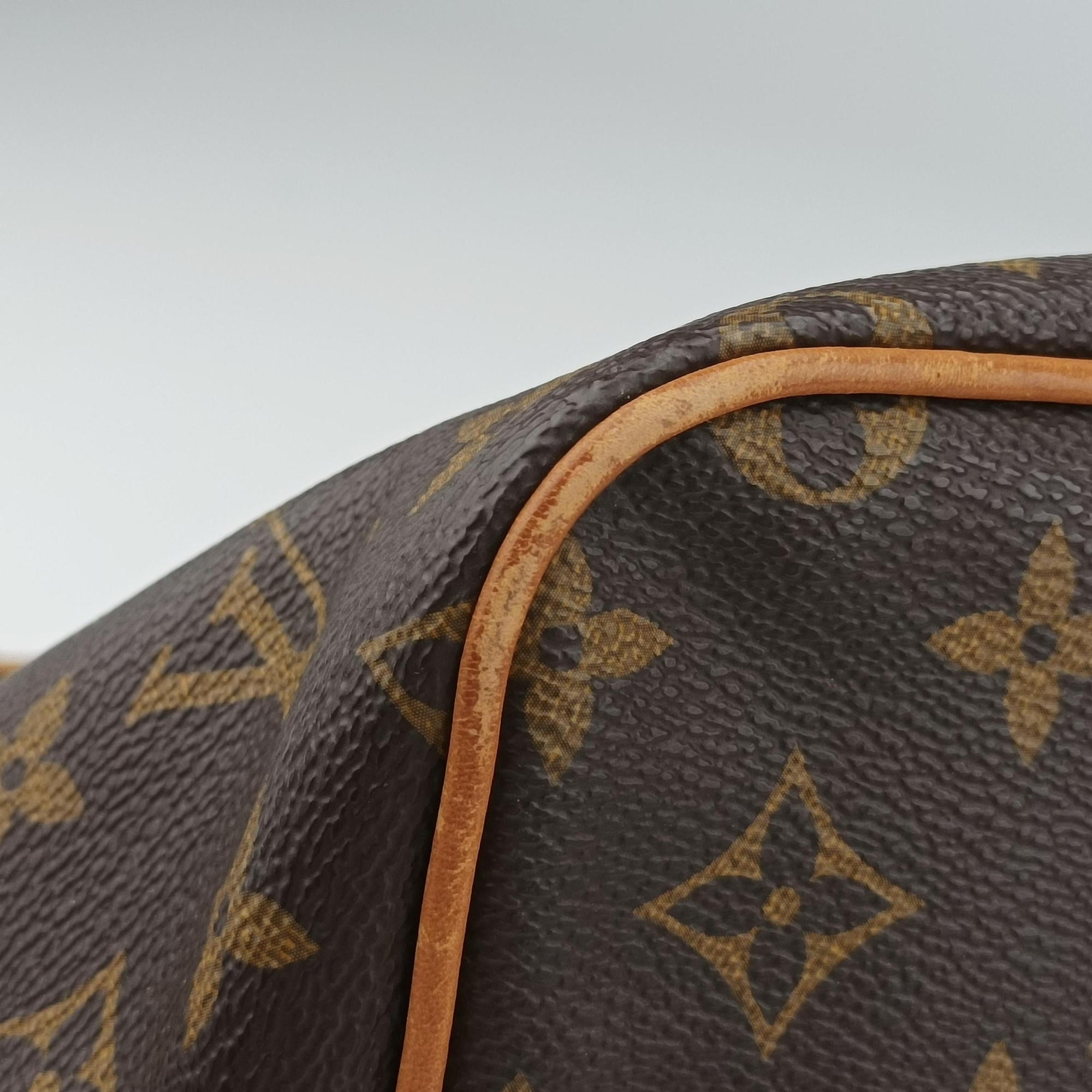 Pre-owned Louis Vuitton PALERMO GM brown Monogram Canvas M40146 shoulderbag | stylenewstar