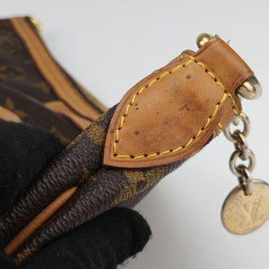 Pre-owned Louis Vuitton PALERMO GM brown Monogram Canvas M40146 shoulderbag | stylenewstar