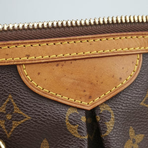 Pre-owned Louis Vuitton PALERMO GM brown Monogram Canvas M40146 shoulderbag | stylenewstar