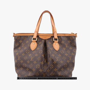 Pre-owned Louis Vuitton PALERMO GM brown Monogram Canvas M40146 shoulderbag | stylenewstar