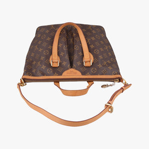 Pre-owned Louis Vuitton PALERMO GM brown Monogram Canvas M40146 shoulderbag | stylenewstar