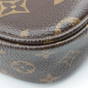 Secondhand Louis Vuitton Multi Pochette Accessoir brown×khaki Monogram Canvas M44813 shoulderbag | stylenewstar
