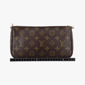 Secondhand Louis Vuitton Multi Pochette Accessoir brown×khaki Monogram Canvas M44813 shoulderbag | stylenewstar