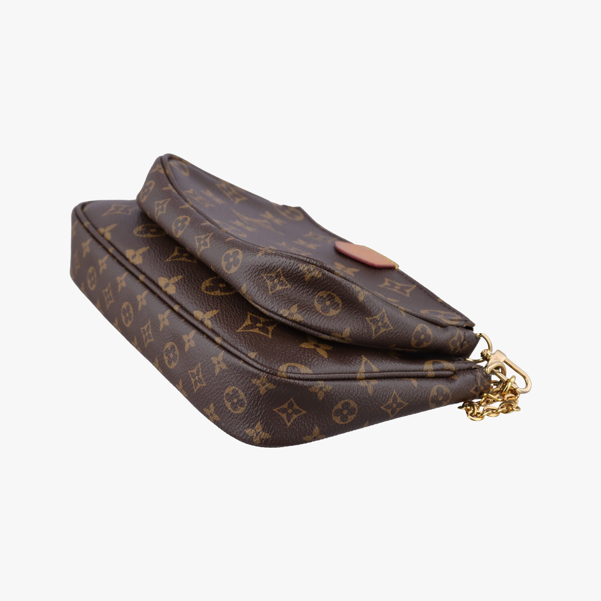 Secondhand Louis Vuitton Multi Pochette Accessoir brown×khaki Monogram Canvas M44813 shoulderbag | stylenewstar