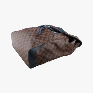 Pre-owned Louis Vuitton Runner EBENE Damier Canvas N41377 backpack/rucksack | stylenewstar
