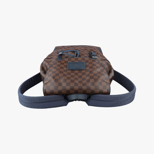 Pre-owned Louis Vuitton Runner EBENE Damier Canvas N41377 backpack/rucksack | stylenewstar