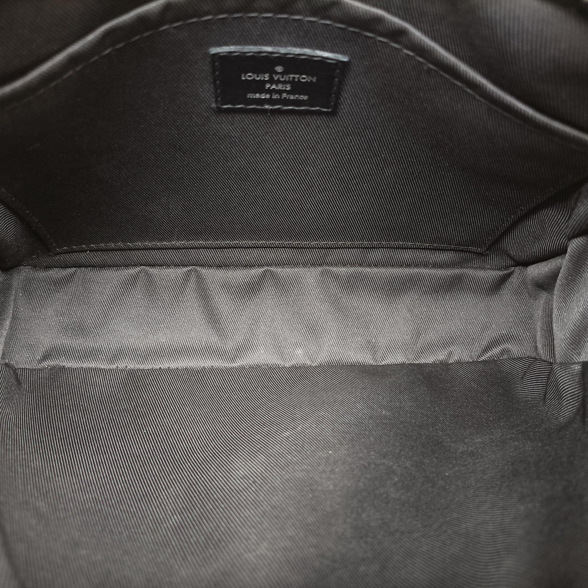 Pre-owned Louis Vuitton Steamer Messenger BLACK Monogram Eclipse M45585 shoulderbag | stylenewstar