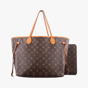 Pre-owned Louis Vuitton NEVERFULL MM Brown Monogram Canvas M40156 shoulderbag | stylenewstar