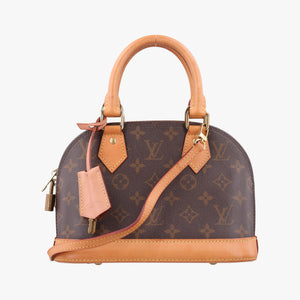 Pre-owned Louis Vuitton Alma BB　 Brown Monogram Canvas M53152 shoulderbag | stylenewstar