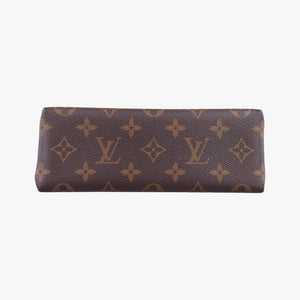 Secondhand Louis Vuitton LOCKY BB Brown×ROSE POUDRE Monogram Canvas×calf leather M44080 shoulderbag | stylenewstar