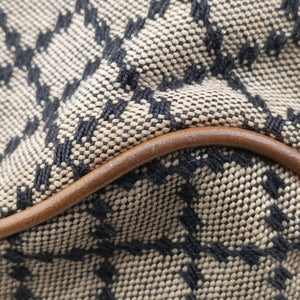 Pre-owned Gucci Sukey GUCCISSIMA Brown x Beige canvas×leather 223974 shoulderbag | stylenewstar