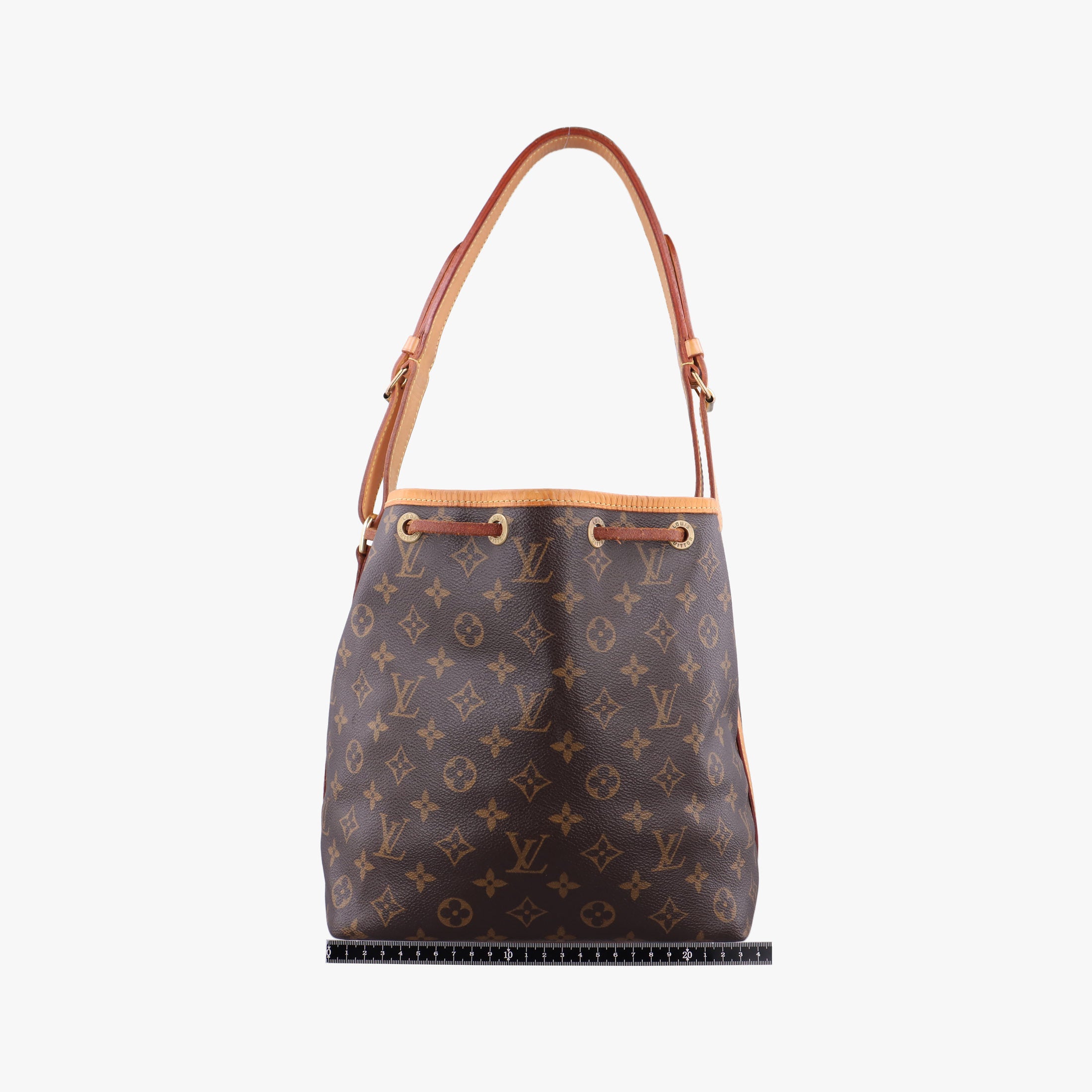 Pre-owned Louis Vuitton Petit Noe Brown Monogram Canvas M42226 shoulderbag | stylenewstar
