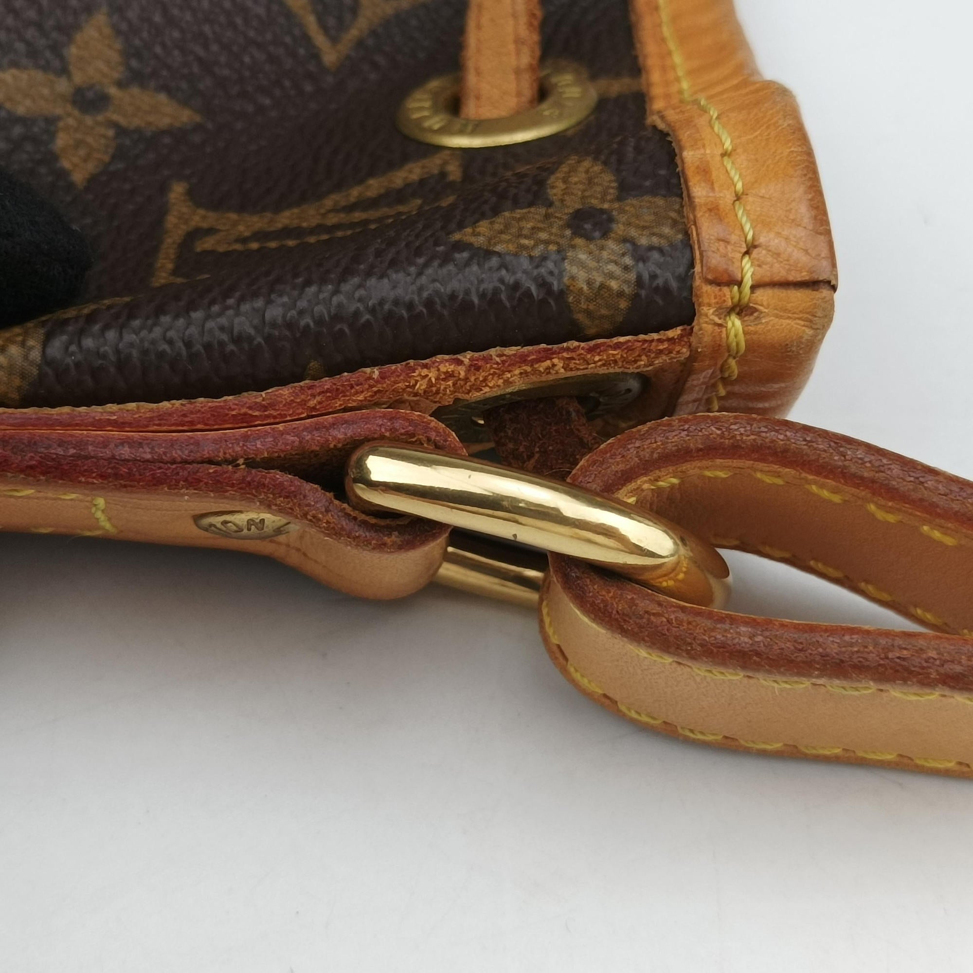 Pre-owned Louis Vuitton Petit Noe Brown Monogram Canvas M42226 shoulderbag | stylenewstar