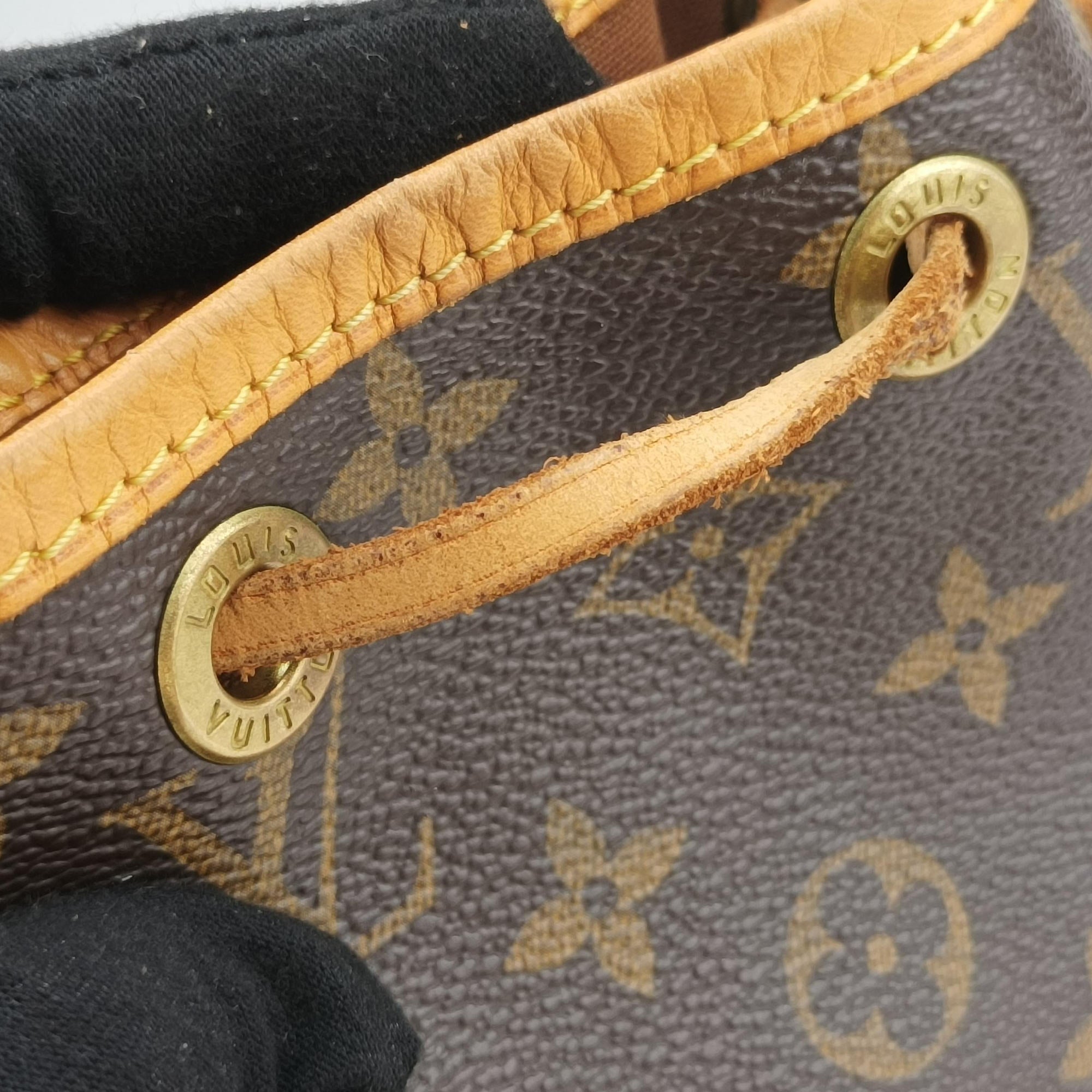 Pre-owned Louis Vuitton Petit Noe Brown Monogram Canvas M42226 shoulderbag | stylenewstar