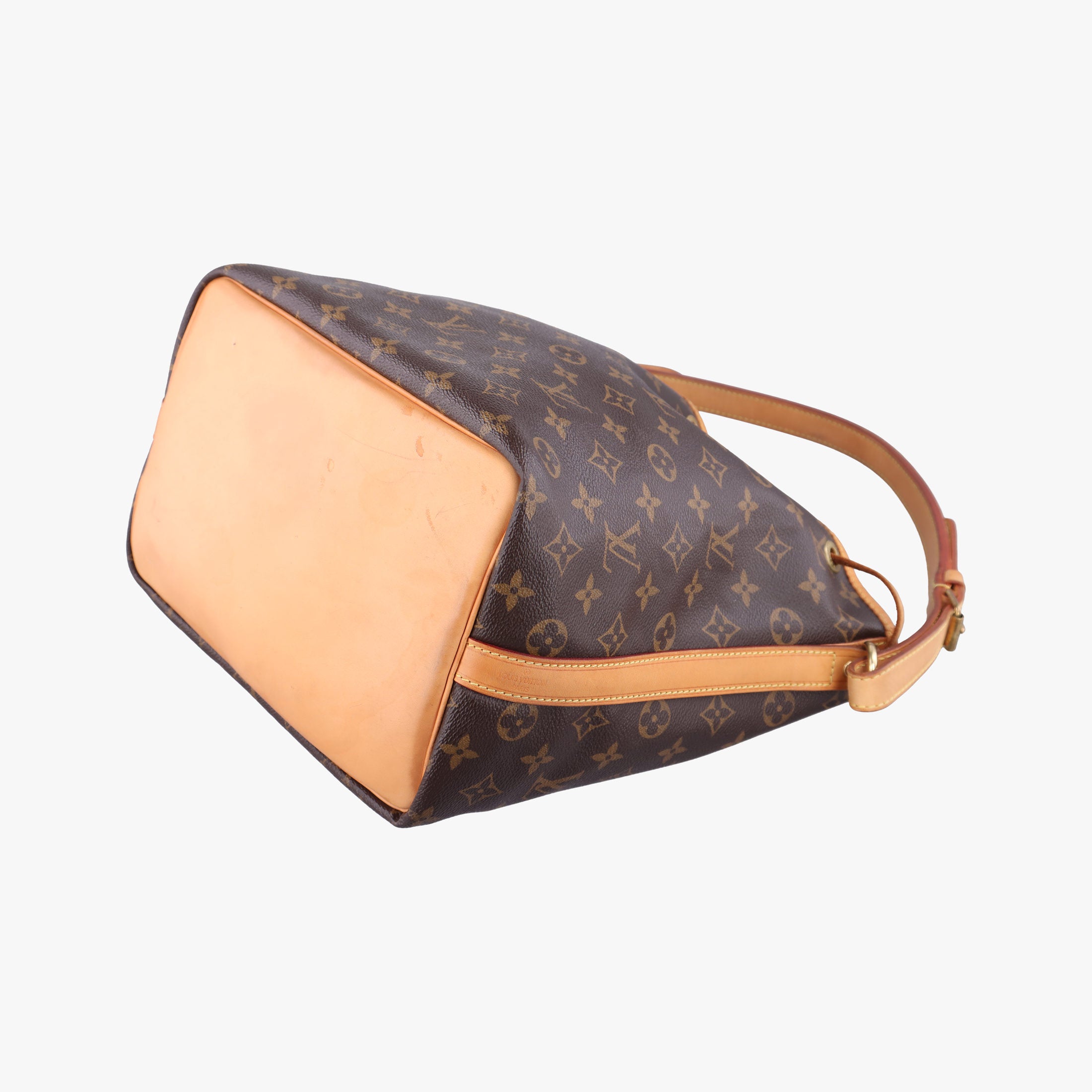 Pre-owned Louis Vuitton Petit Noe Brown Monogram Canvas M42226 shoulderbag | stylenewstar